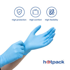 Nitrile Gloves Medium Powder Free 10x100 Pc