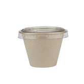 Bio Degradable Portion Cup 4 Oz 2000 Pieces With Lid