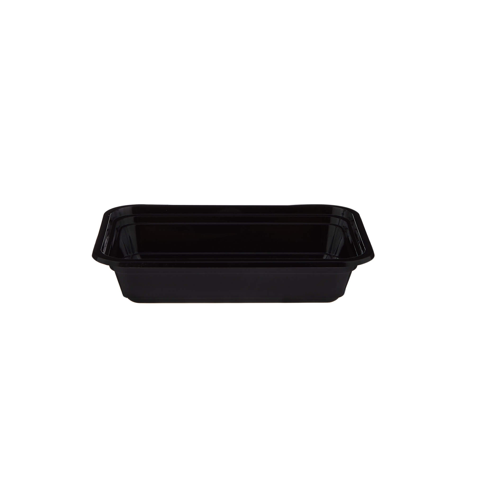 Black Base Rectangular Container with lid