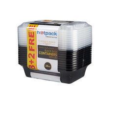 Black Base Rectangular + Lid