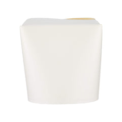 White Paper Pail Box Round