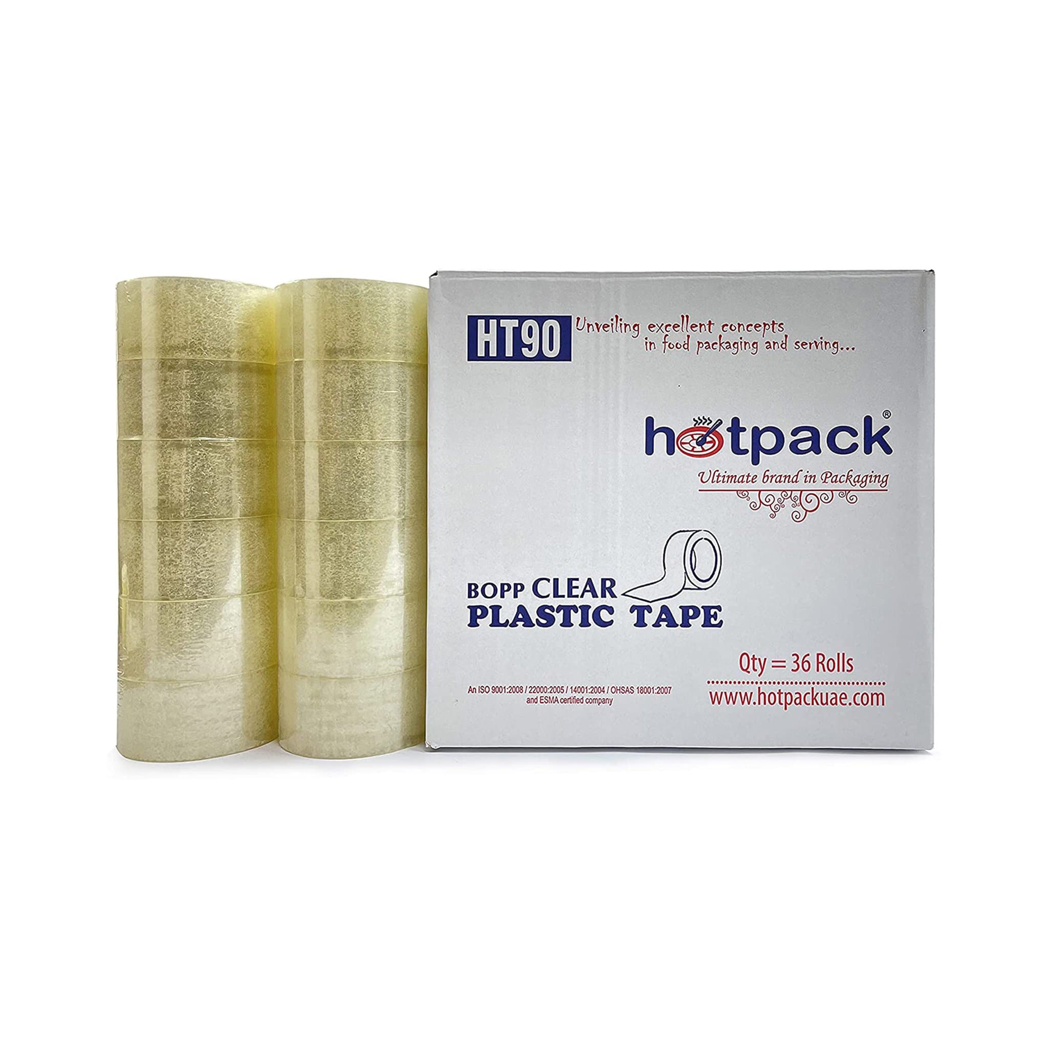 Plastic Clear Tape pack