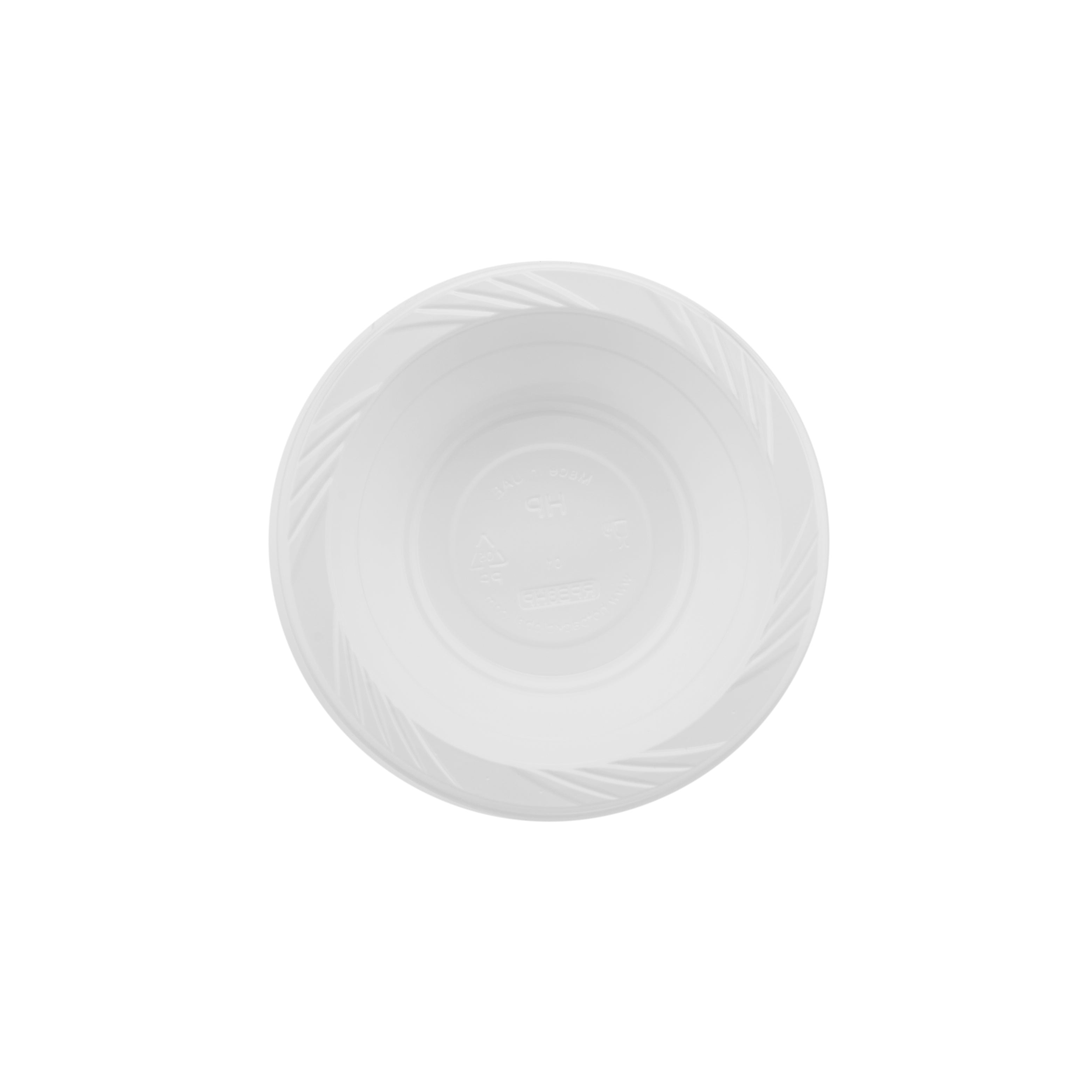 White Plastic Bowl