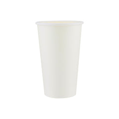 White Single Wall Heavy Duty Paper Cups