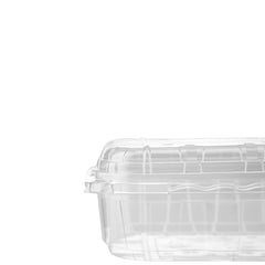 Clear PET Punnet Hinged Container