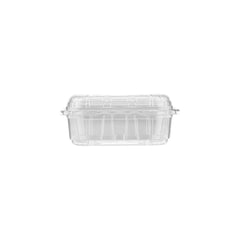 Clear PET Punnet Hinged Container
