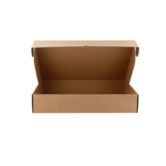 100 Pieces 3 Ply  Brown E-Flute Meal Box