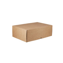 100 Pieces 3 Ply  Brown E-Flute Meal Box