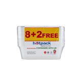 Offer Pack Clear Microwaveable Rectangle Container