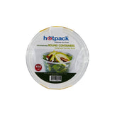 Offer Pack Clear Microwavable Round Container