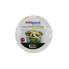 Offer Pack Clear Microwavable Round Container