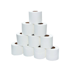 150 Sheets 10 Pieces x 10 Roll Toilet Roll White