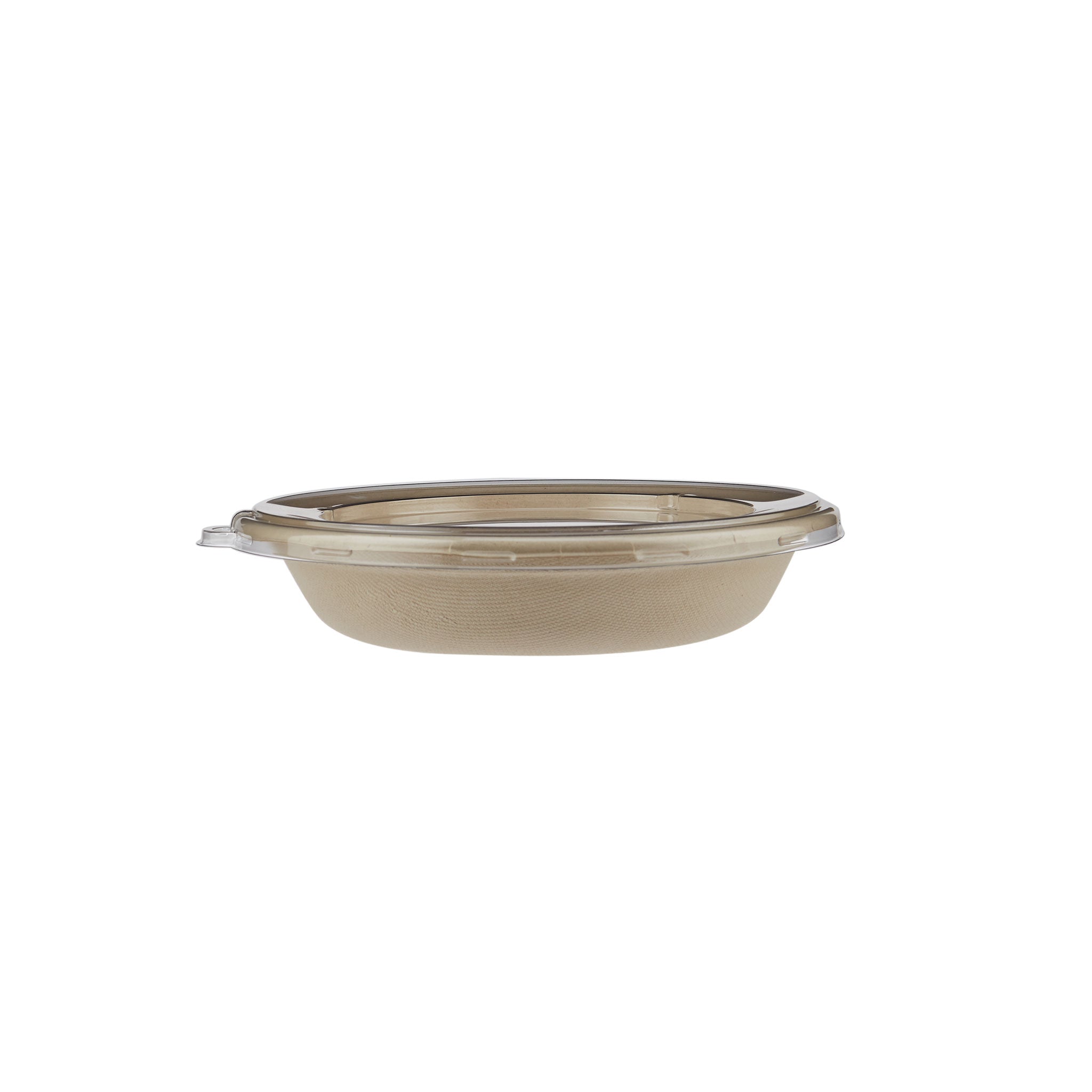 Bio-Degradable Round Flat Bowl