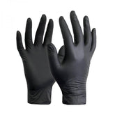 Black Powder Free Vinyl Gloves