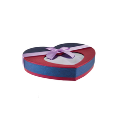 Gift Box Heart Shape 21 Portions Purple