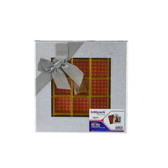 Gift Box Square 25 Portions Silver