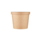 Kraft Paper Noodle Bowl with Kraft Lid