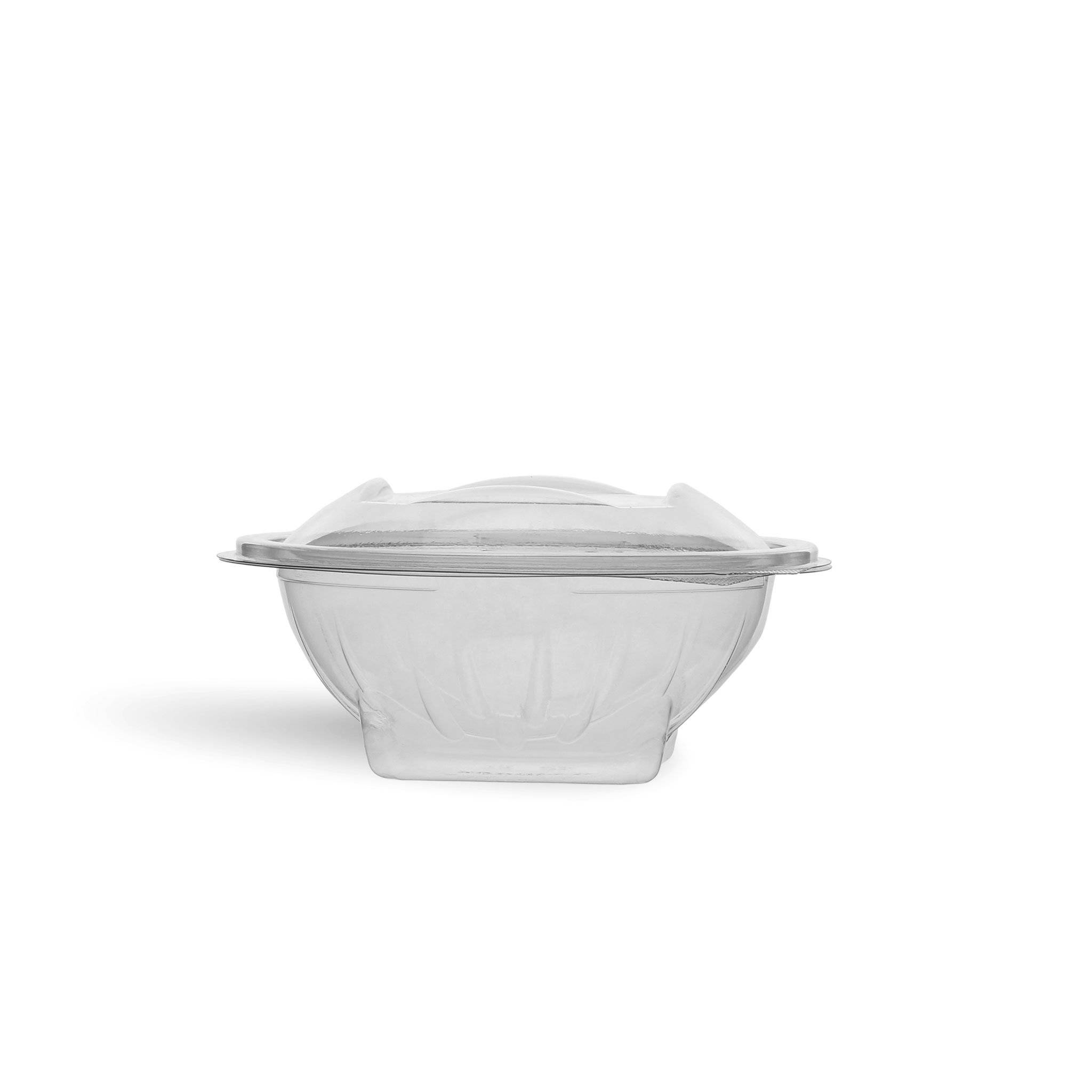 Round Salad Bowl With Hinged Lid