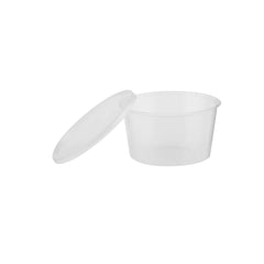 Round Microwavable Container 400 ML With Lid
