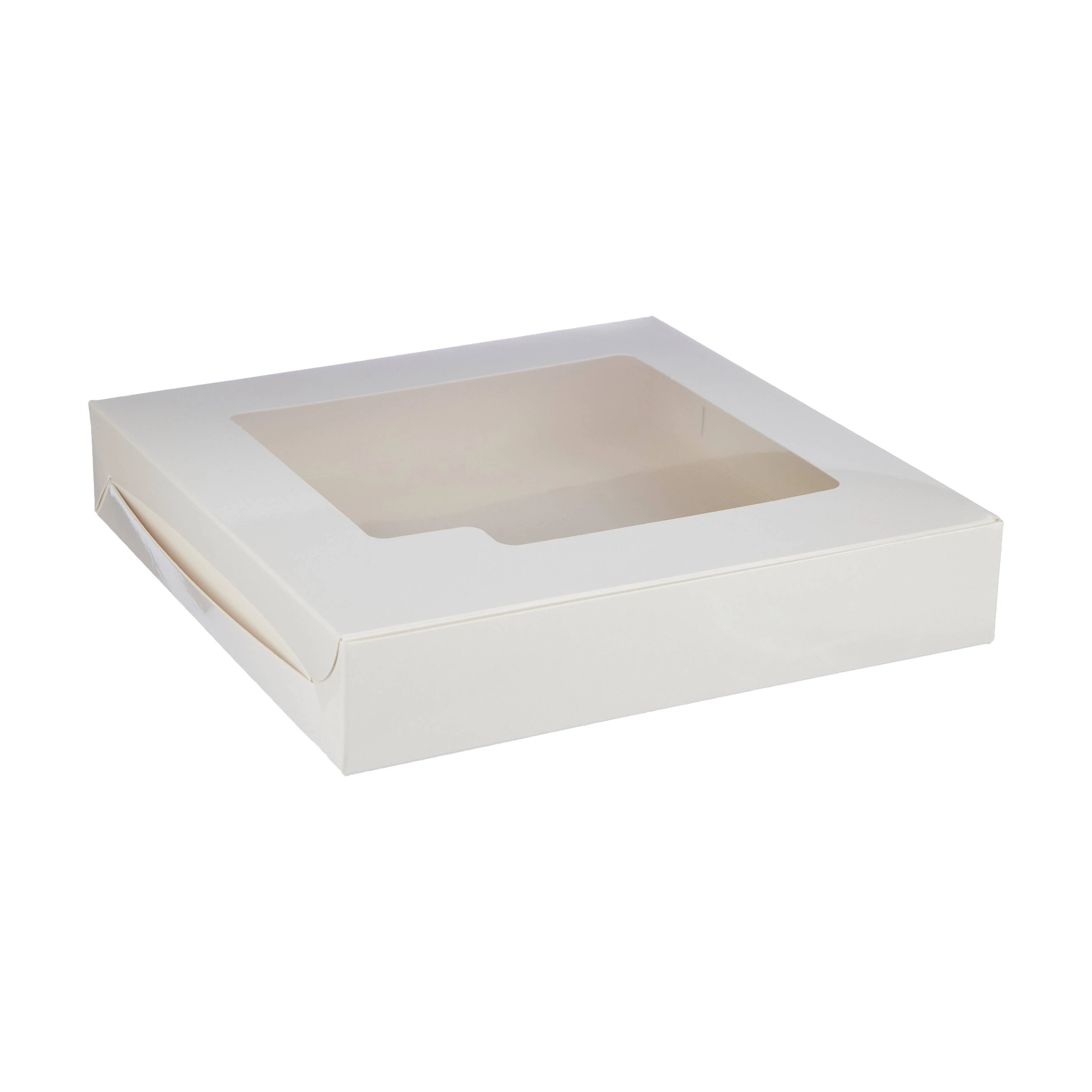 Sweet Box PE Coated With Window Plain White