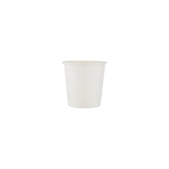 White Single Wall Paper Cups