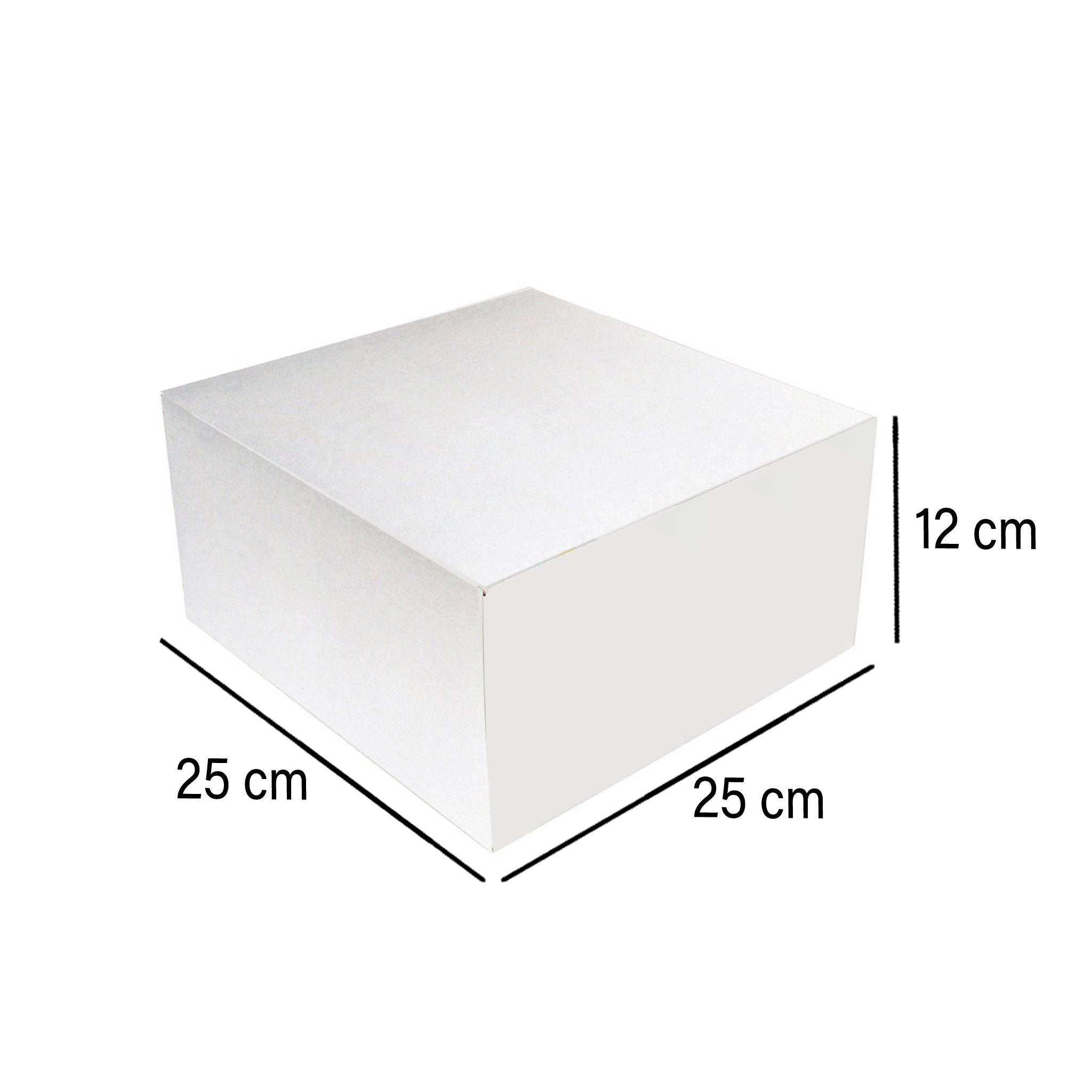White Cake Box