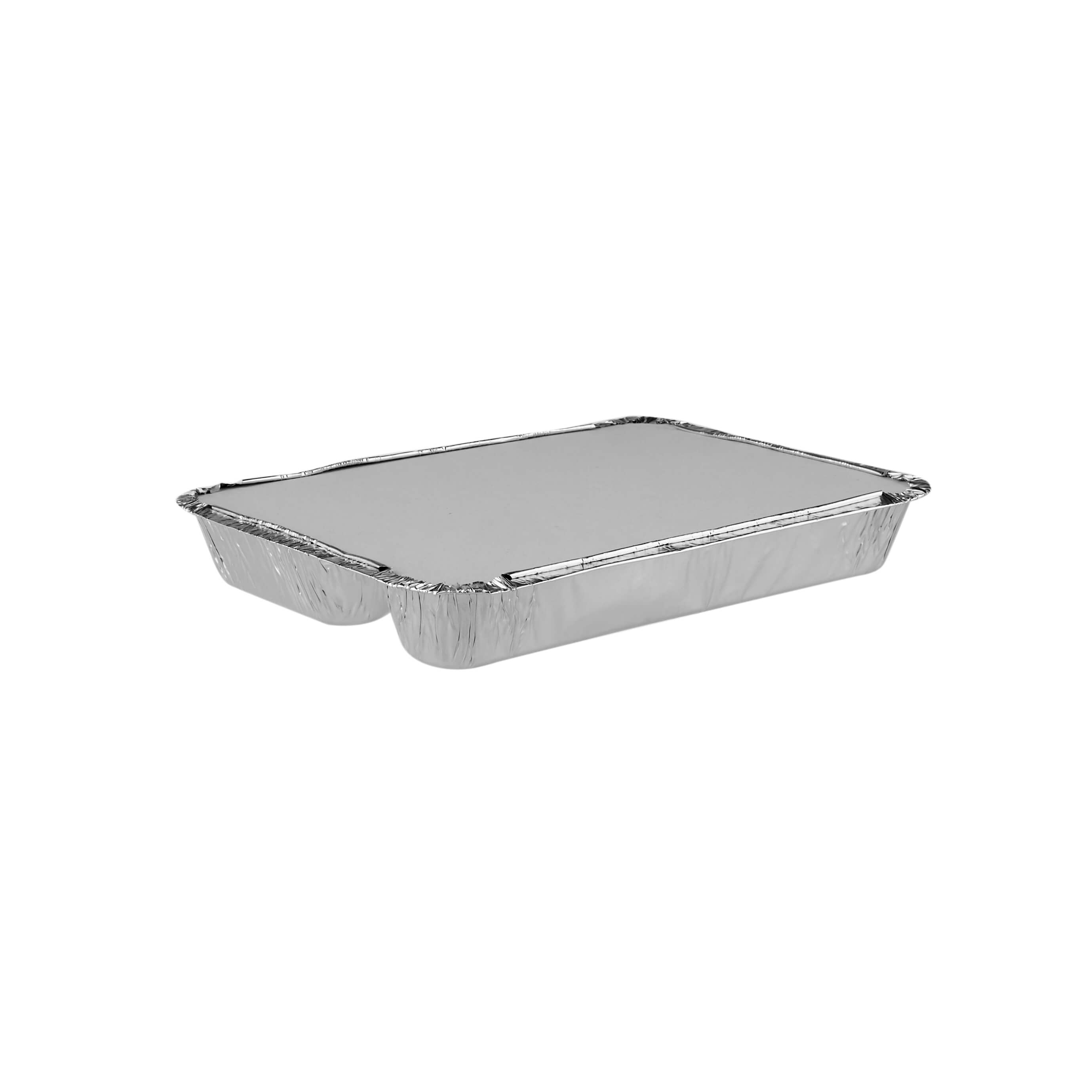 Aluminium Container 3 Compartment+ Lid