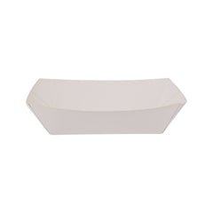 White Paper Boat Tray Large