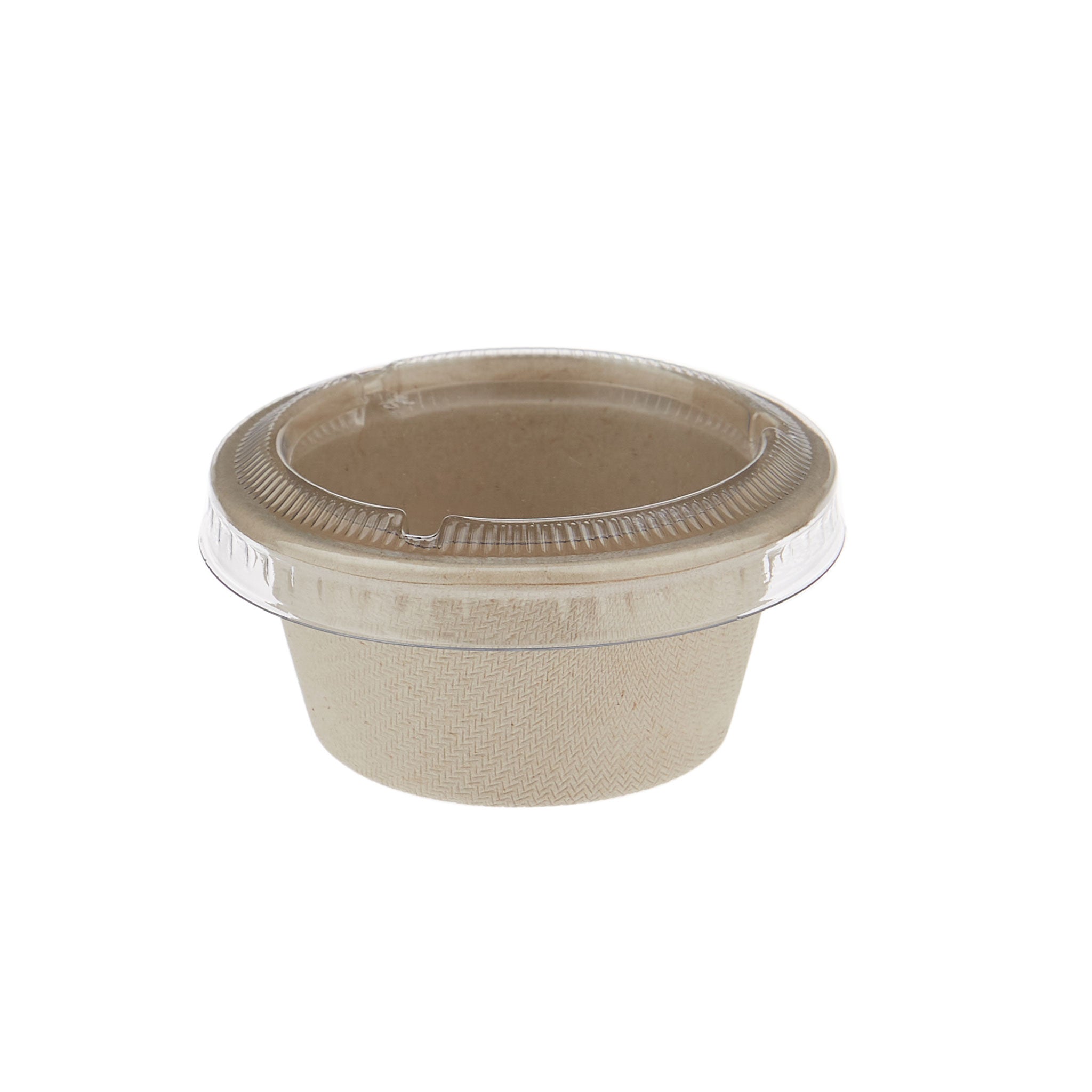 Bio Degradable Portion Cup With Lid