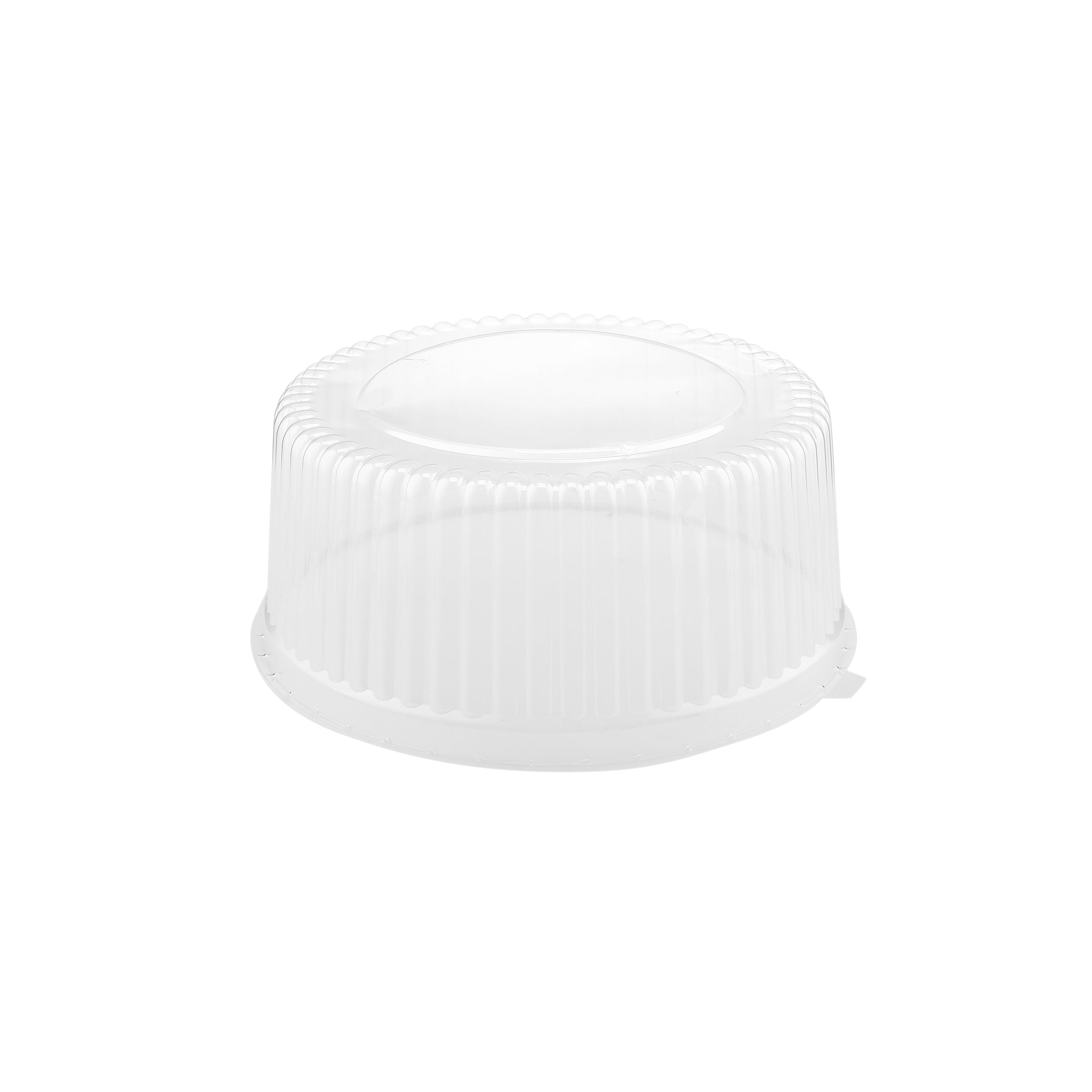 Black Base Cake Container With Clear Lids