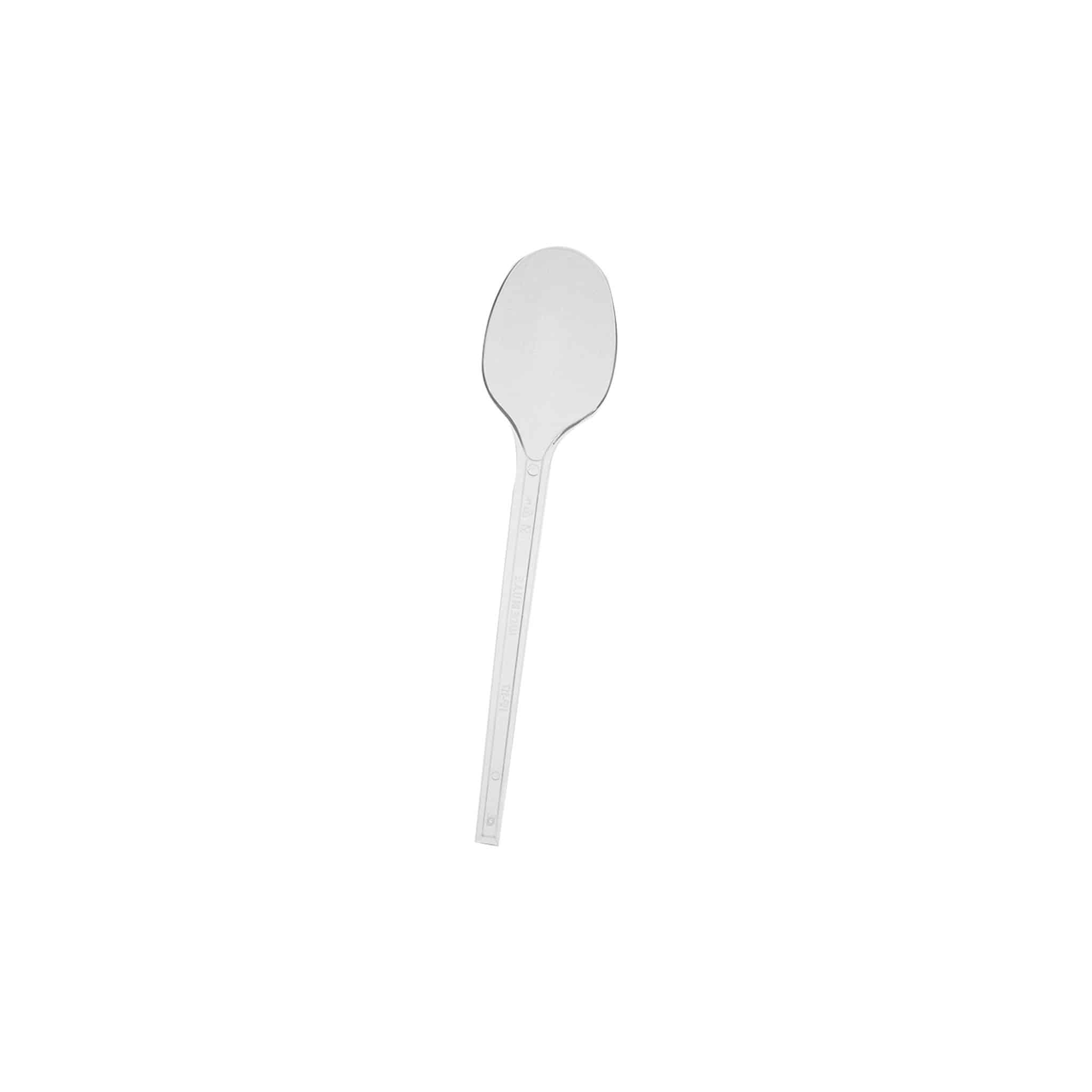 Plastic Clear Normal Spoon-Hotpack