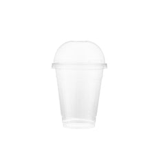  Clear Pet Juice Cups With Dome Lid (Special Offer)