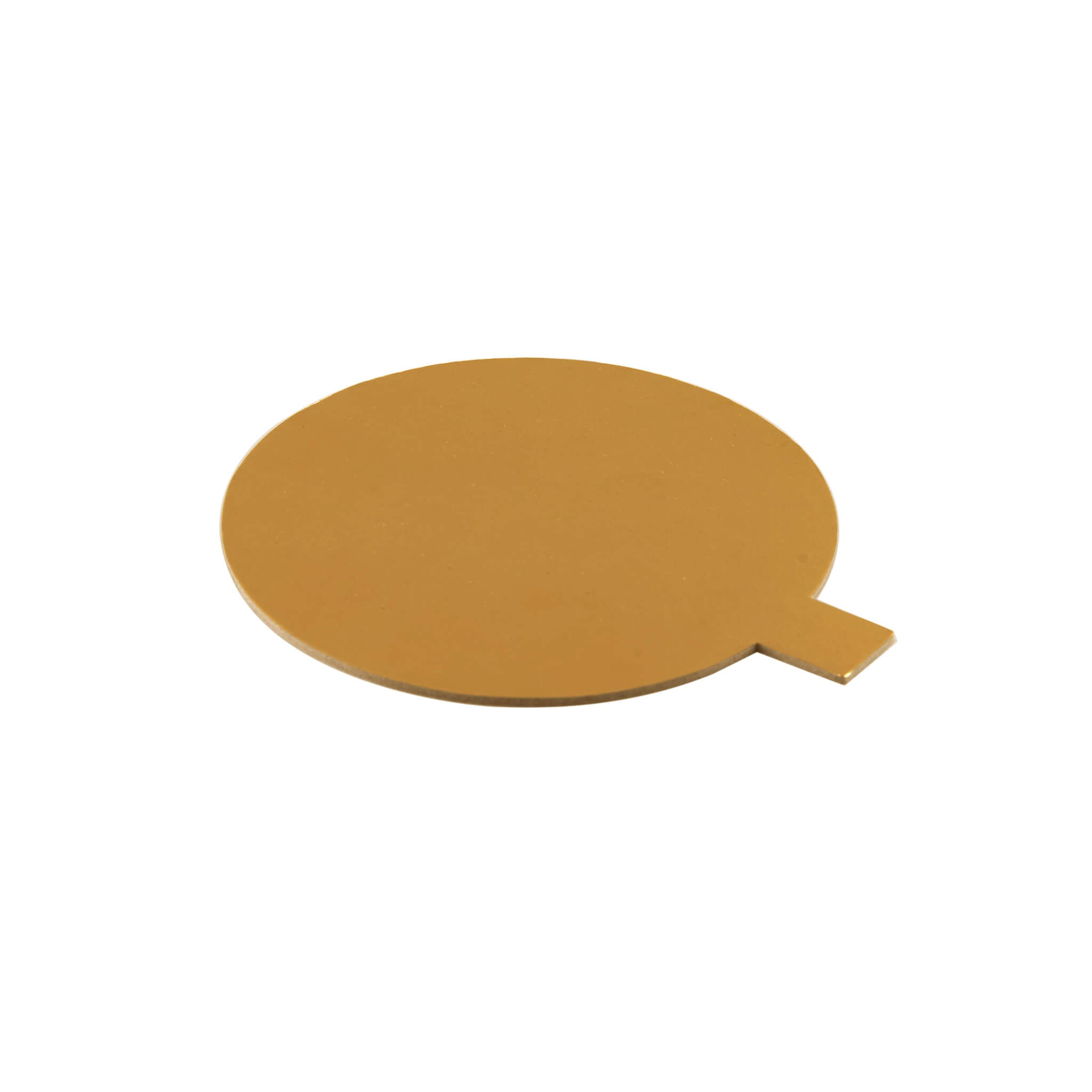 Gold Single Piece Cake Board