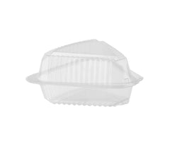 Clear Triangular Cake Container