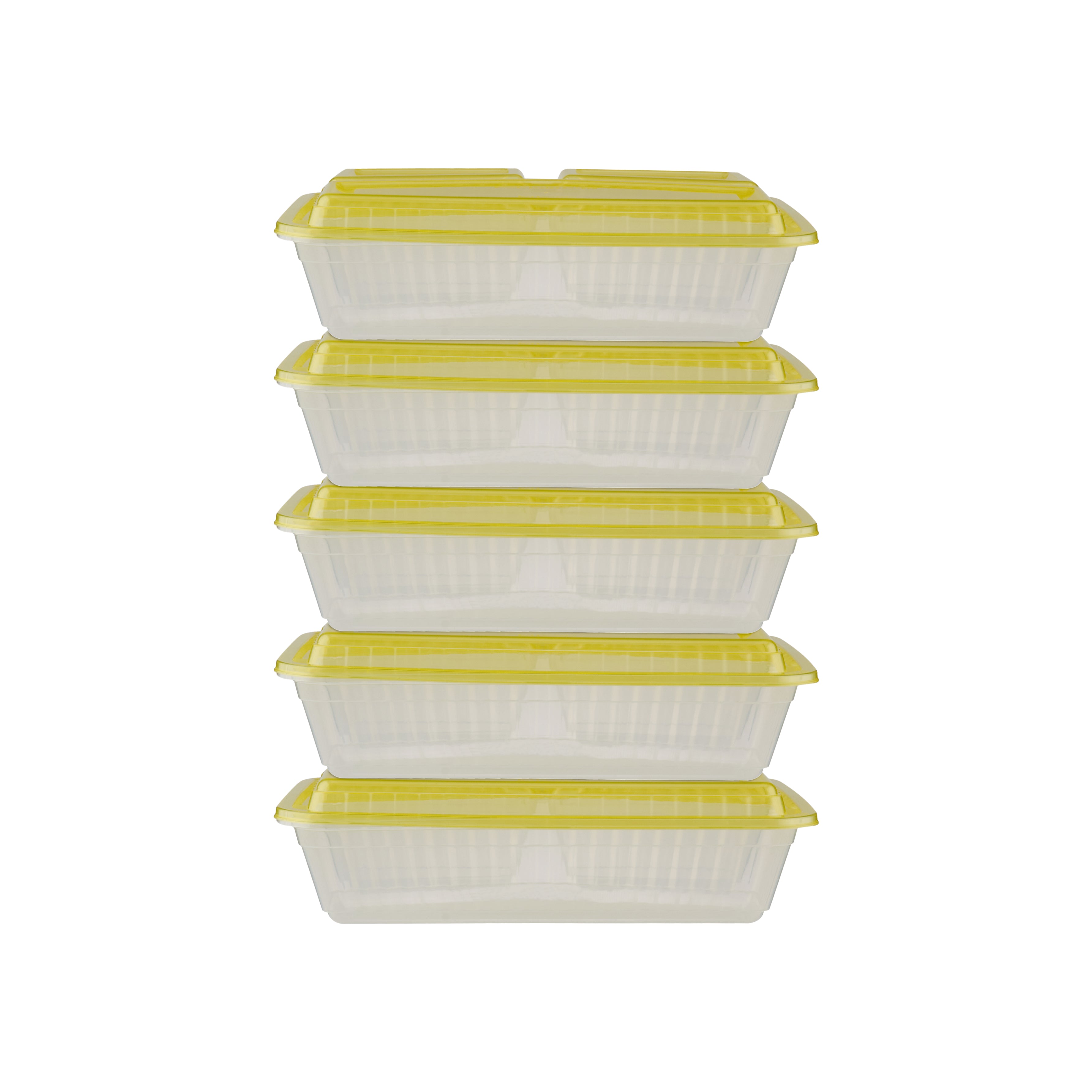 Clear Microwavable Container set