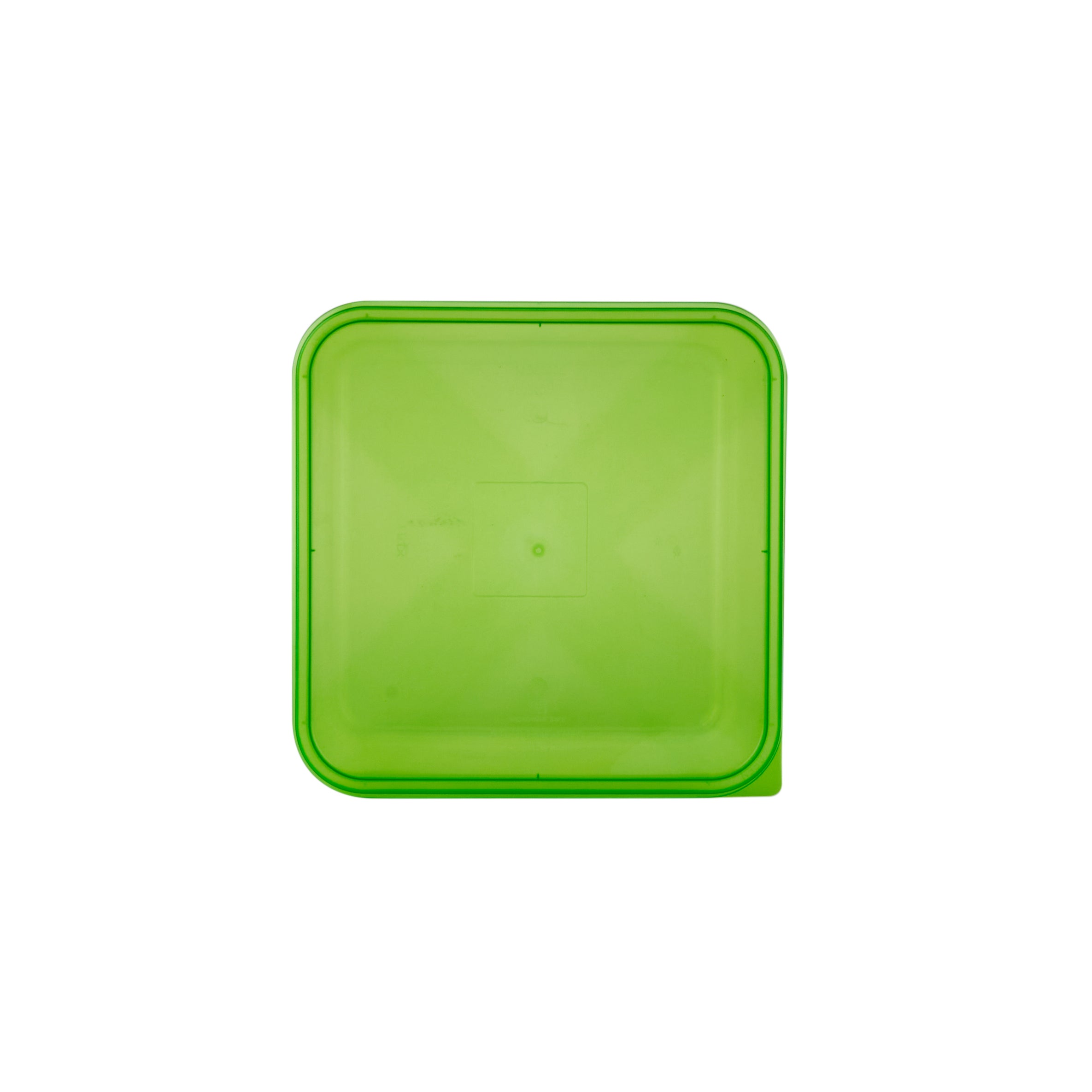 Clear Microwavable Rectangle Container with color Lids