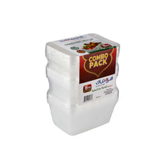 Clear Microwave Container Combo Pack