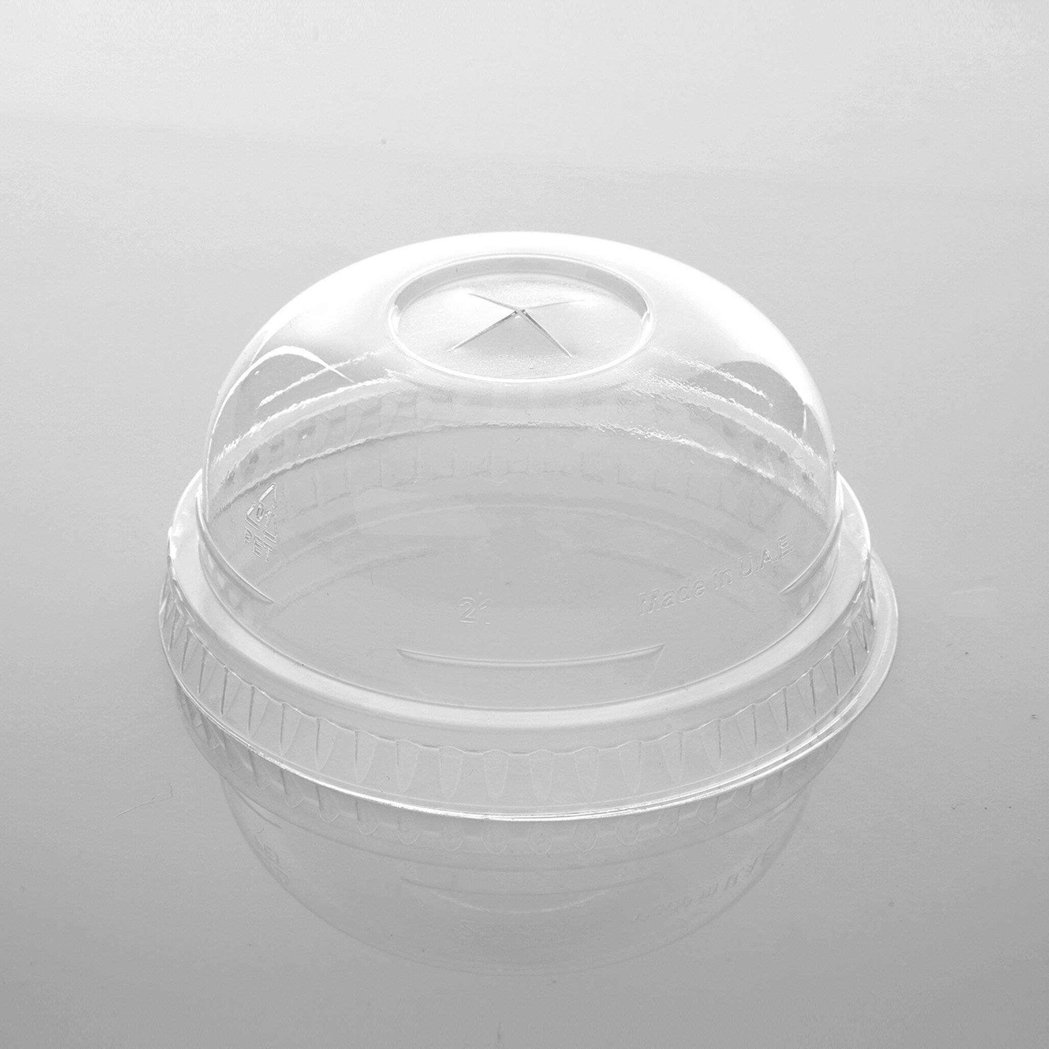 Clear PET Juice Cups with Lid