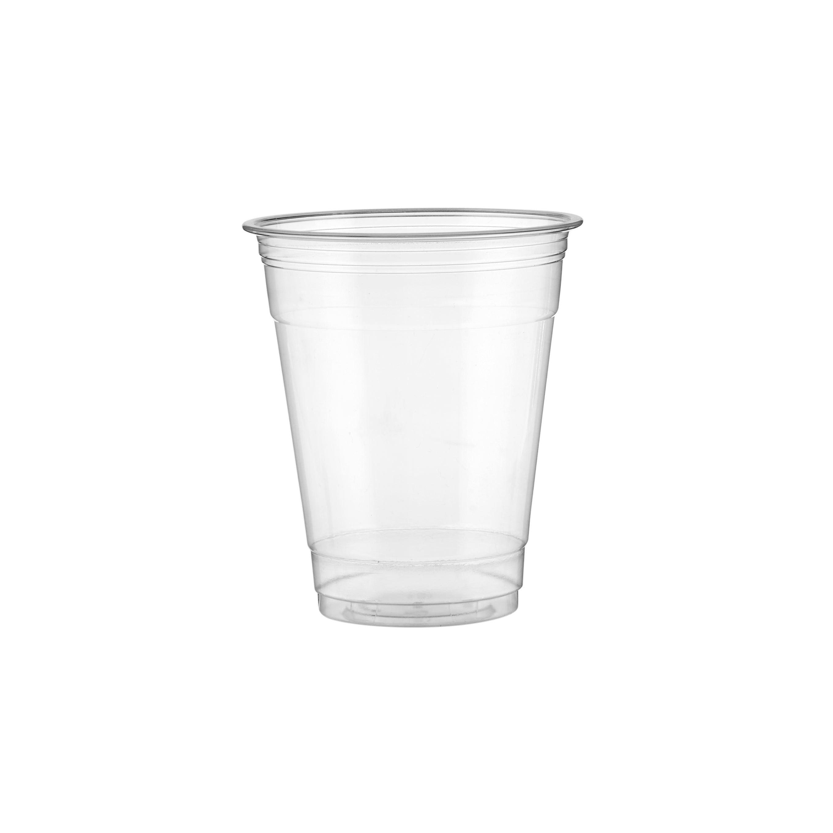 Clear PET Juice Cups with Lid