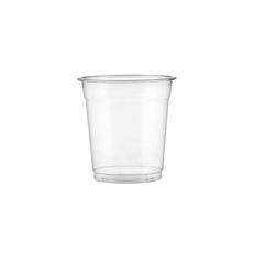 Clear PET Juice Cups with Lid