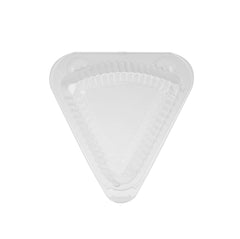 Clear Triangular Cake Container