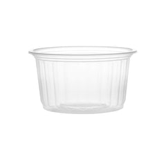 PP Corrugated Clear Curry Bowl With Lid