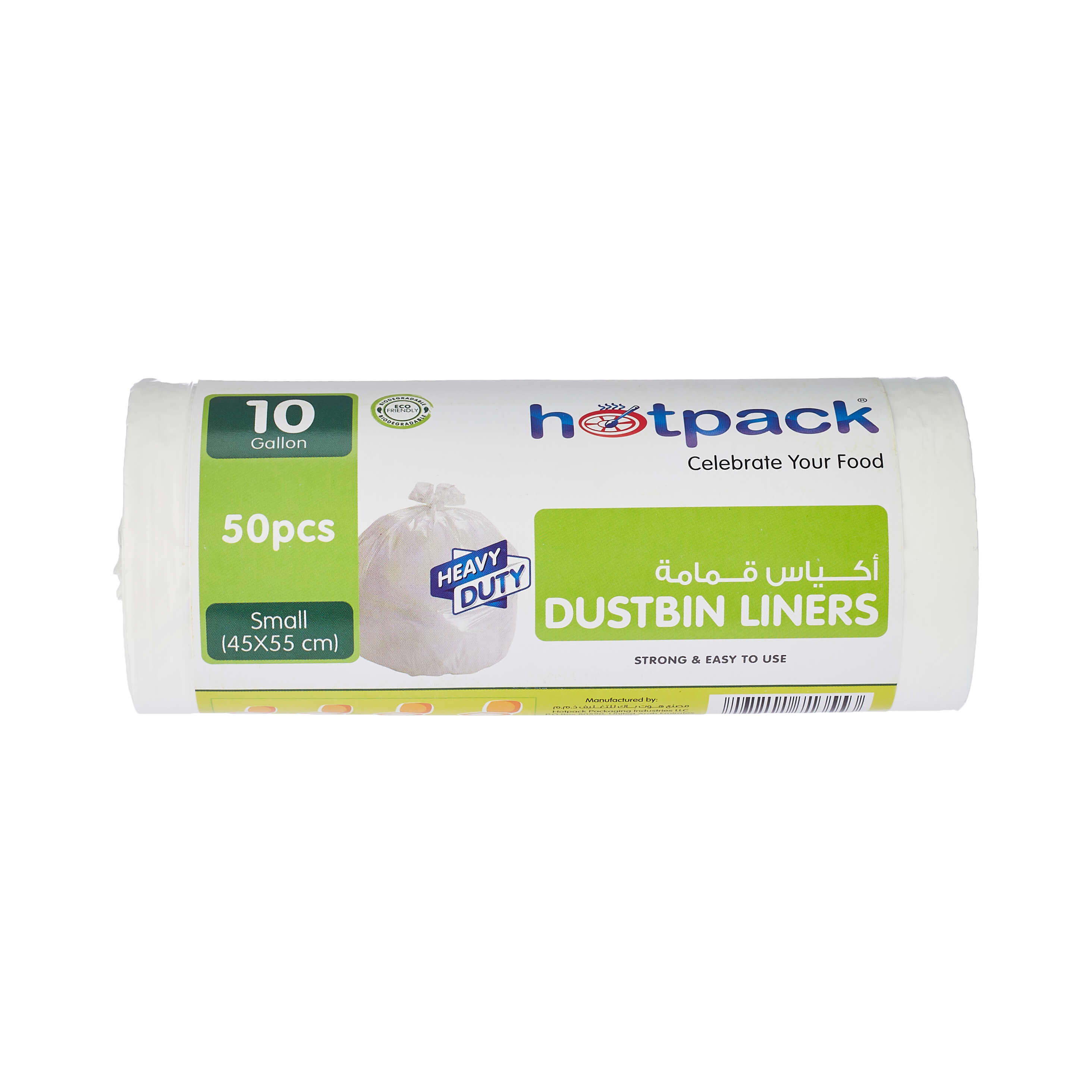 Dustbin Liners White Roll-Hotpack