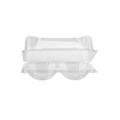 PET Clear Donut Clamshell Container