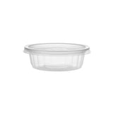 1000 Pieces PP Corrugated Clear Curry Bowl 250 Ml With Lid