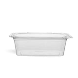 32oz  200 Pieces Hinged Square Deli Clear Pet Container