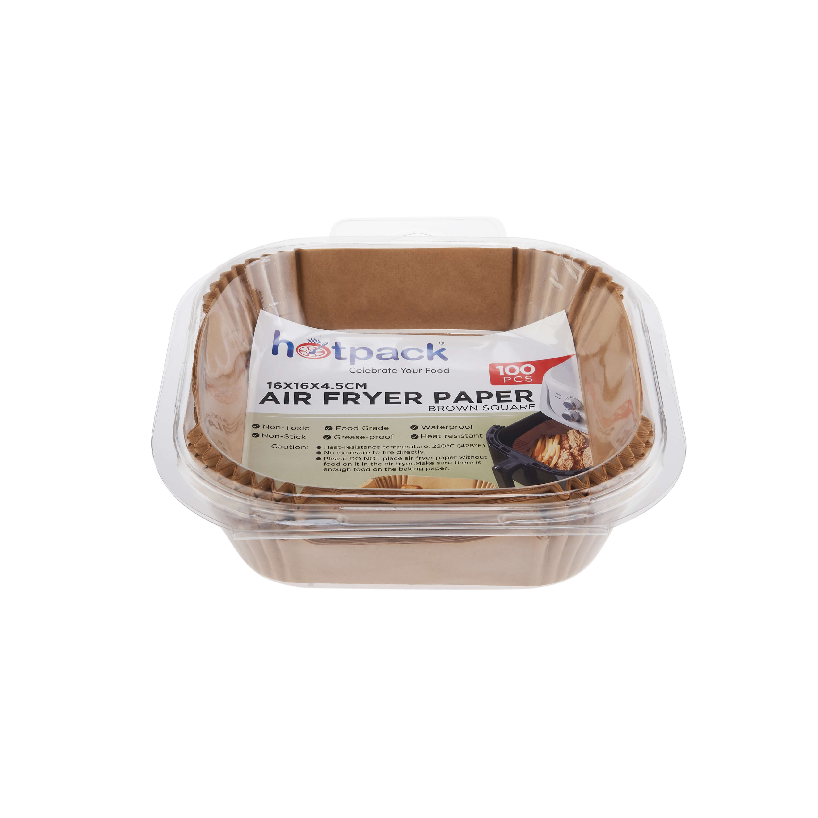 Air Fryer Paper Brown