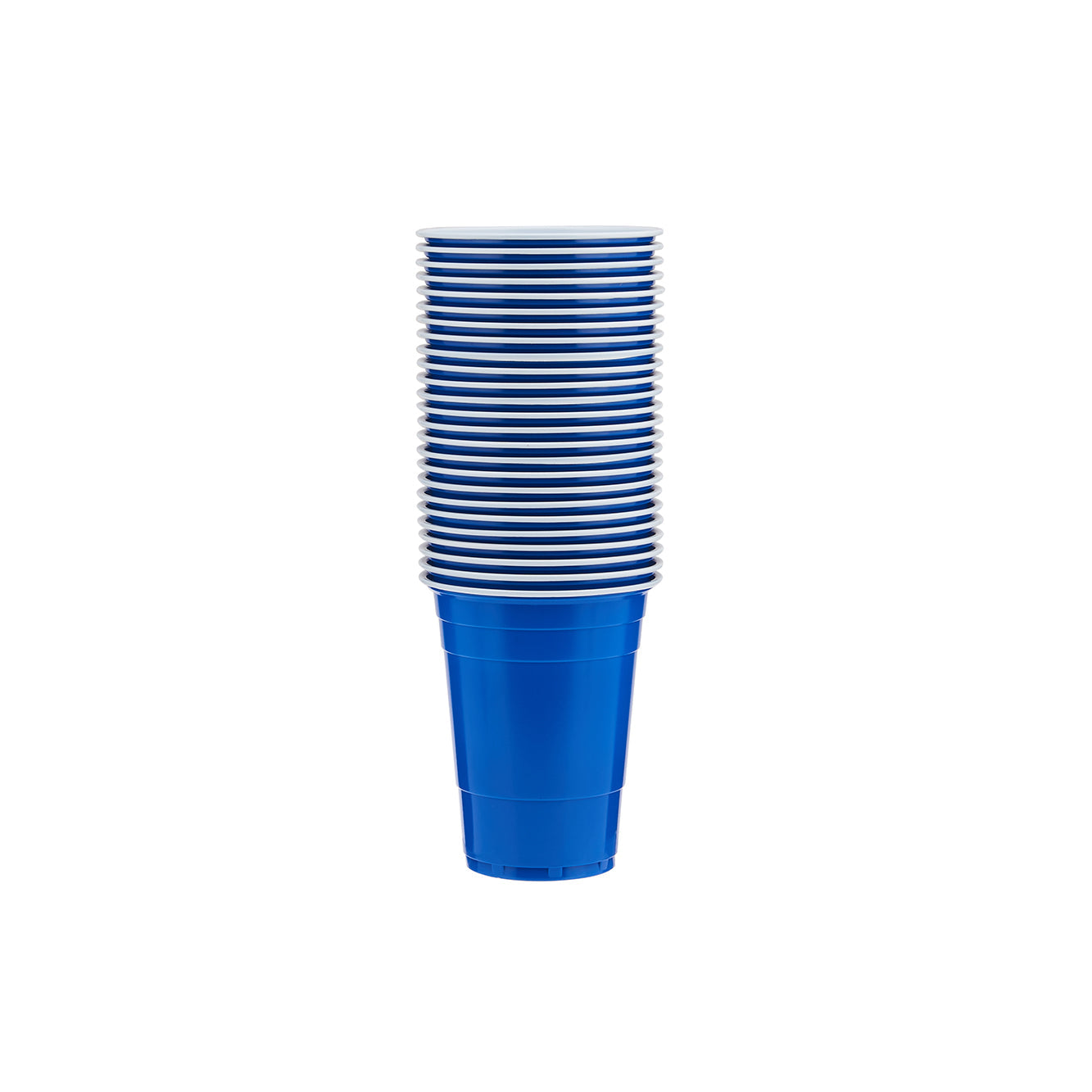 HOTPACK COLORED PLASTIC CUP -BLUE 12 OZ -25'S