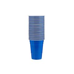 HOTPACK COLORED PLASTIC CUP -BLUE 12 OZ -25'S
