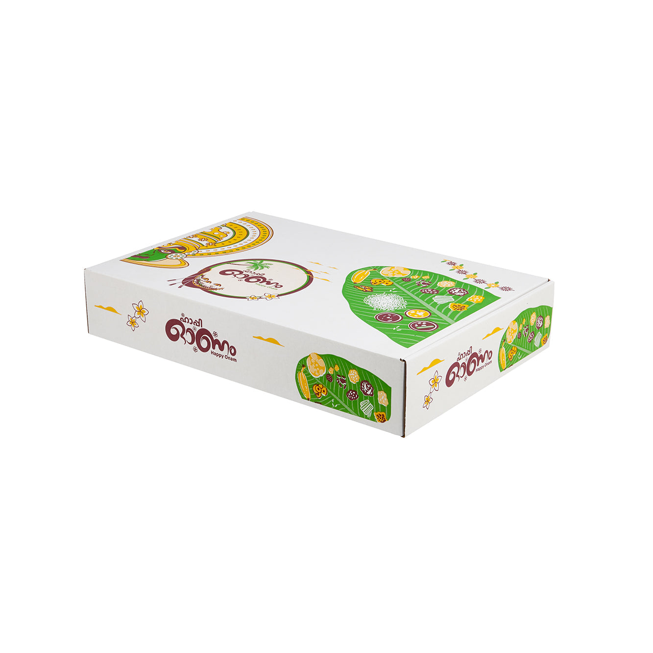 Happy Onam Printed Meal Box